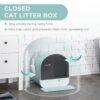 Ultimate 3-in-1 Covered Cat Litter Box
