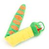 Snake Snuffle Dog Toy rolled up