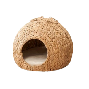 Weaving Rattan Circular Cat Bed