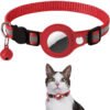 #1 Best Reflective Waterproof  Collar with AirTag Holder – Secure & Stylish Tracking for Pets
