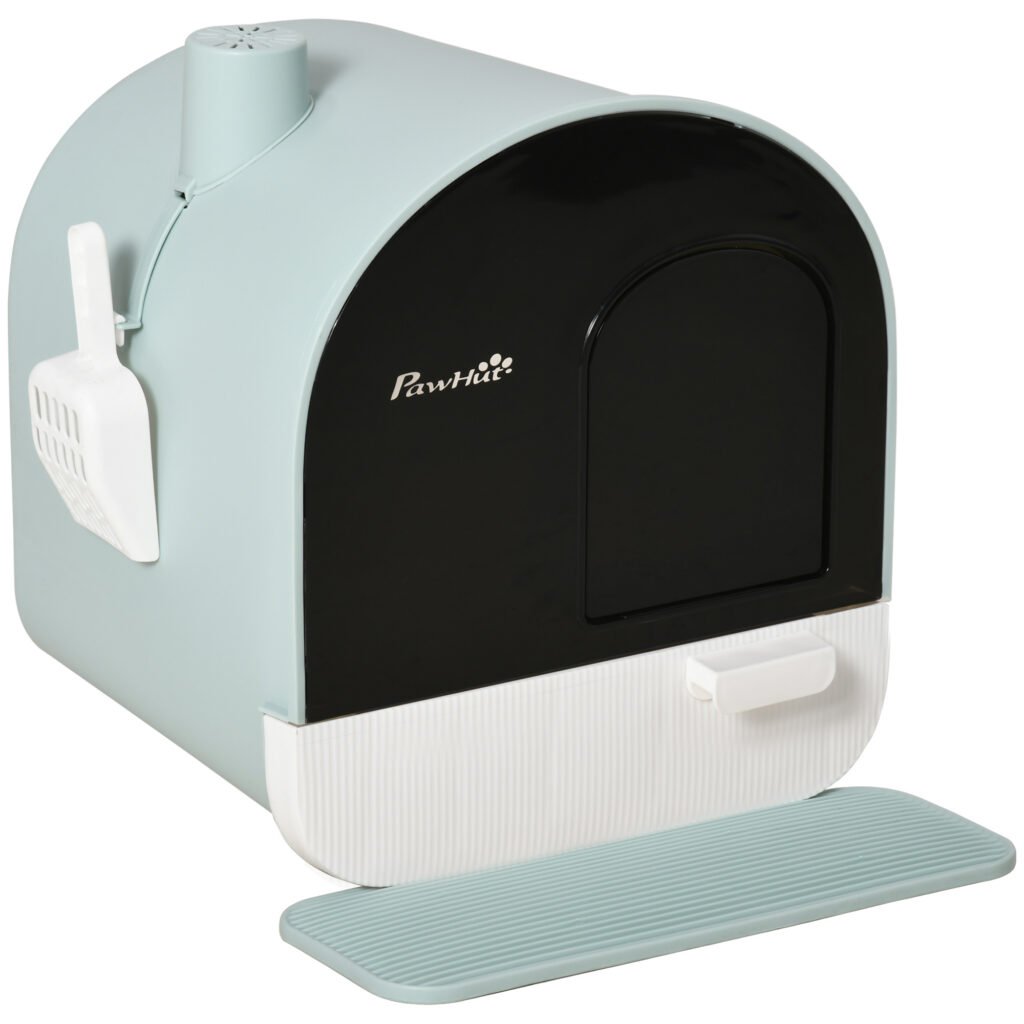 Ultimate 3-in-1 Covered Cat Litter Box