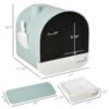 Ultimate 3-in-1 Covered Cat Litter Box