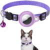#1 Best Reflective Waterproof  Collar with AirTag Holder – Secure & Stylish Tracking for Pets